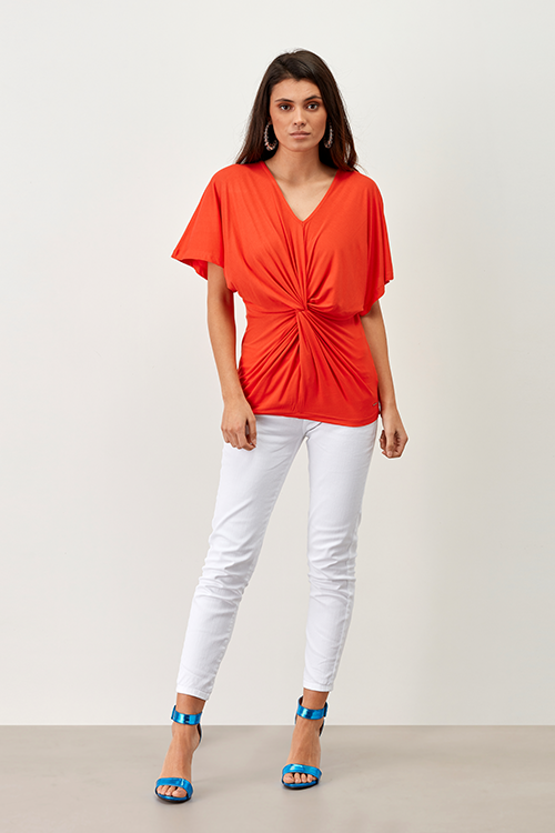 T-shirt Drapeado | GUIMANOS