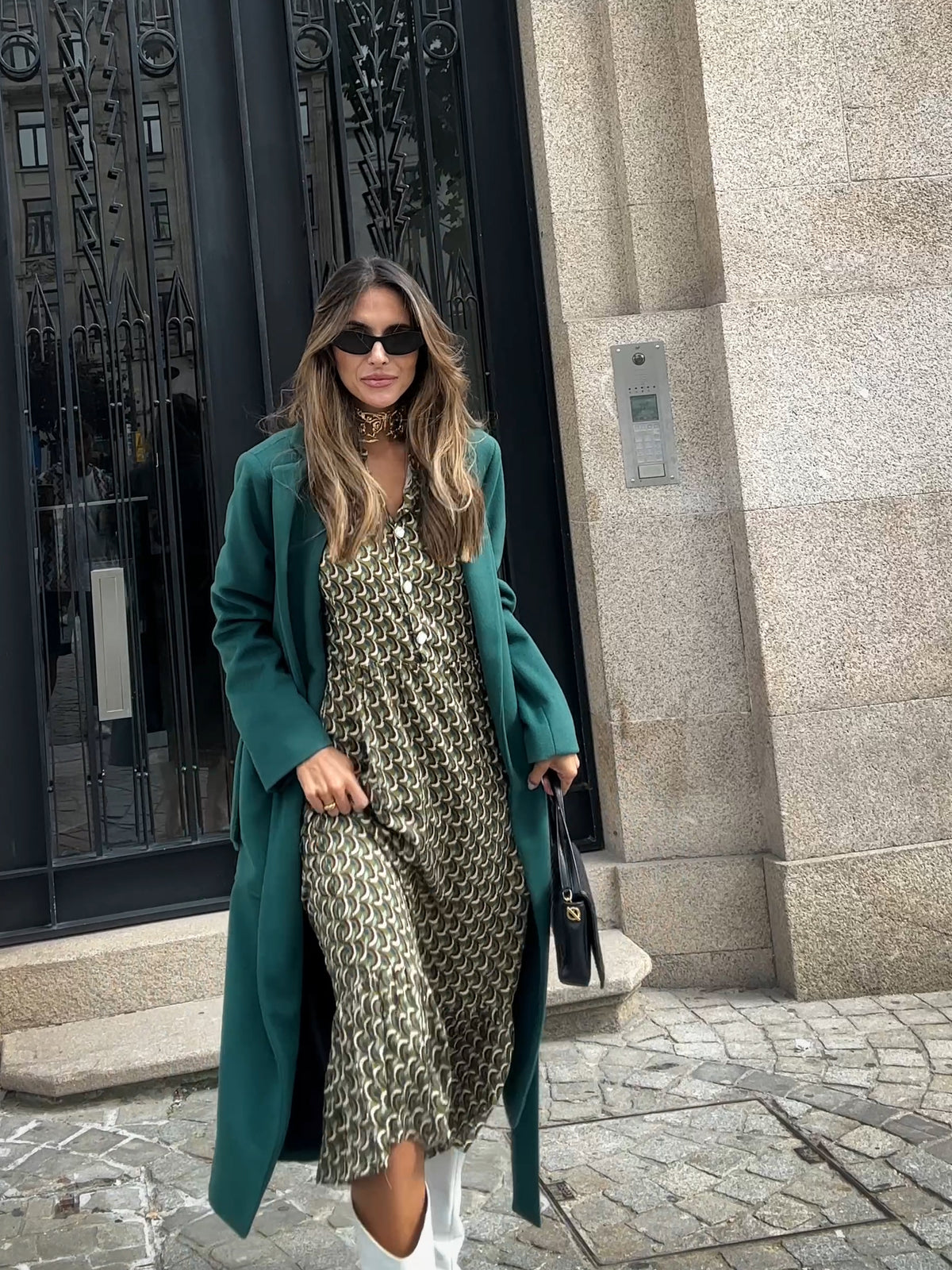 Vestido Midi Estampado | GUIMANOS – vista 4