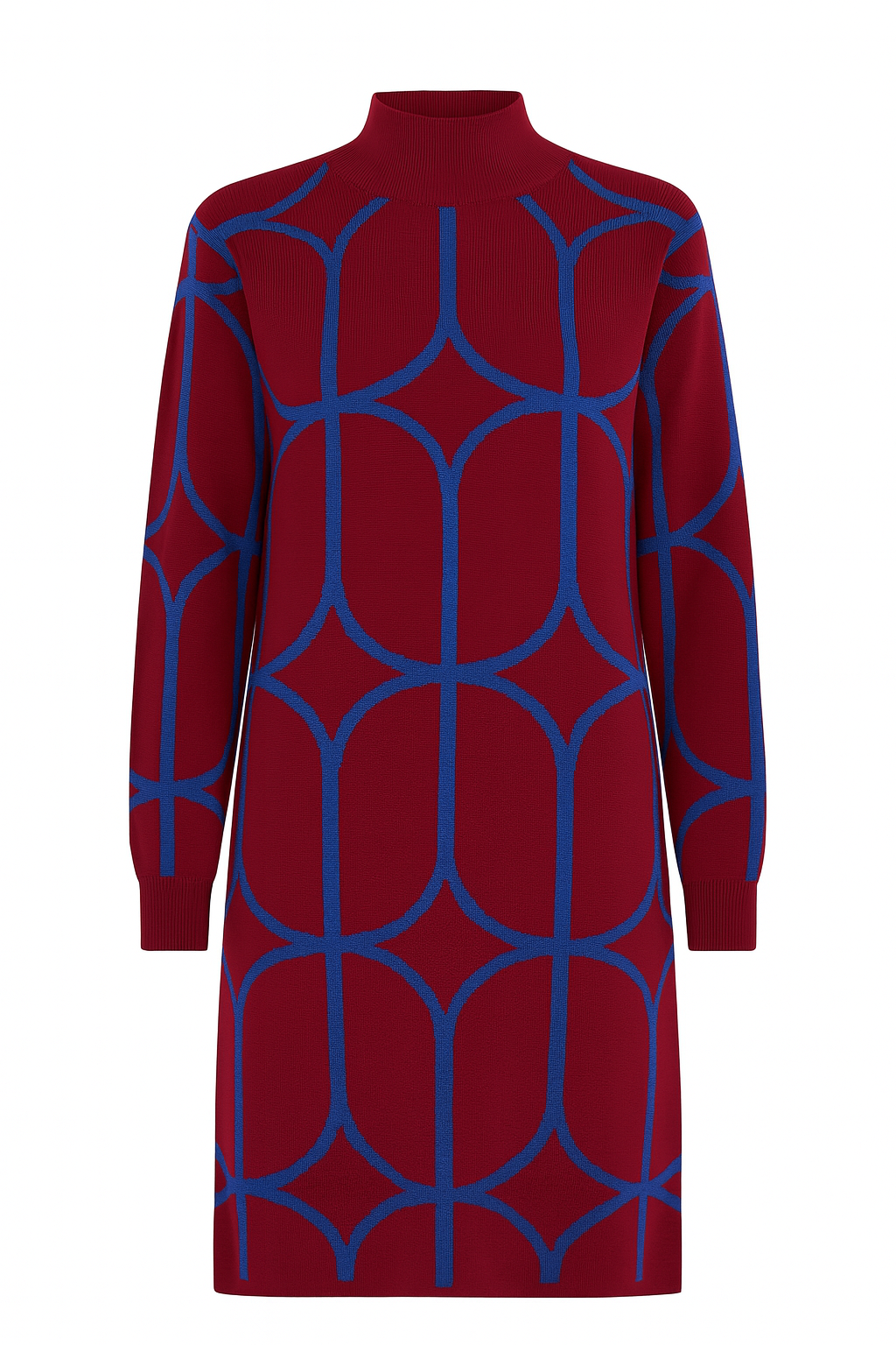 Vestido Malha Padrão | GUIMANOS – vista 4