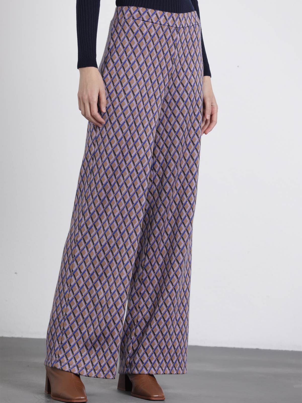 Calças Jacquard | GUIMANOS – vista 2