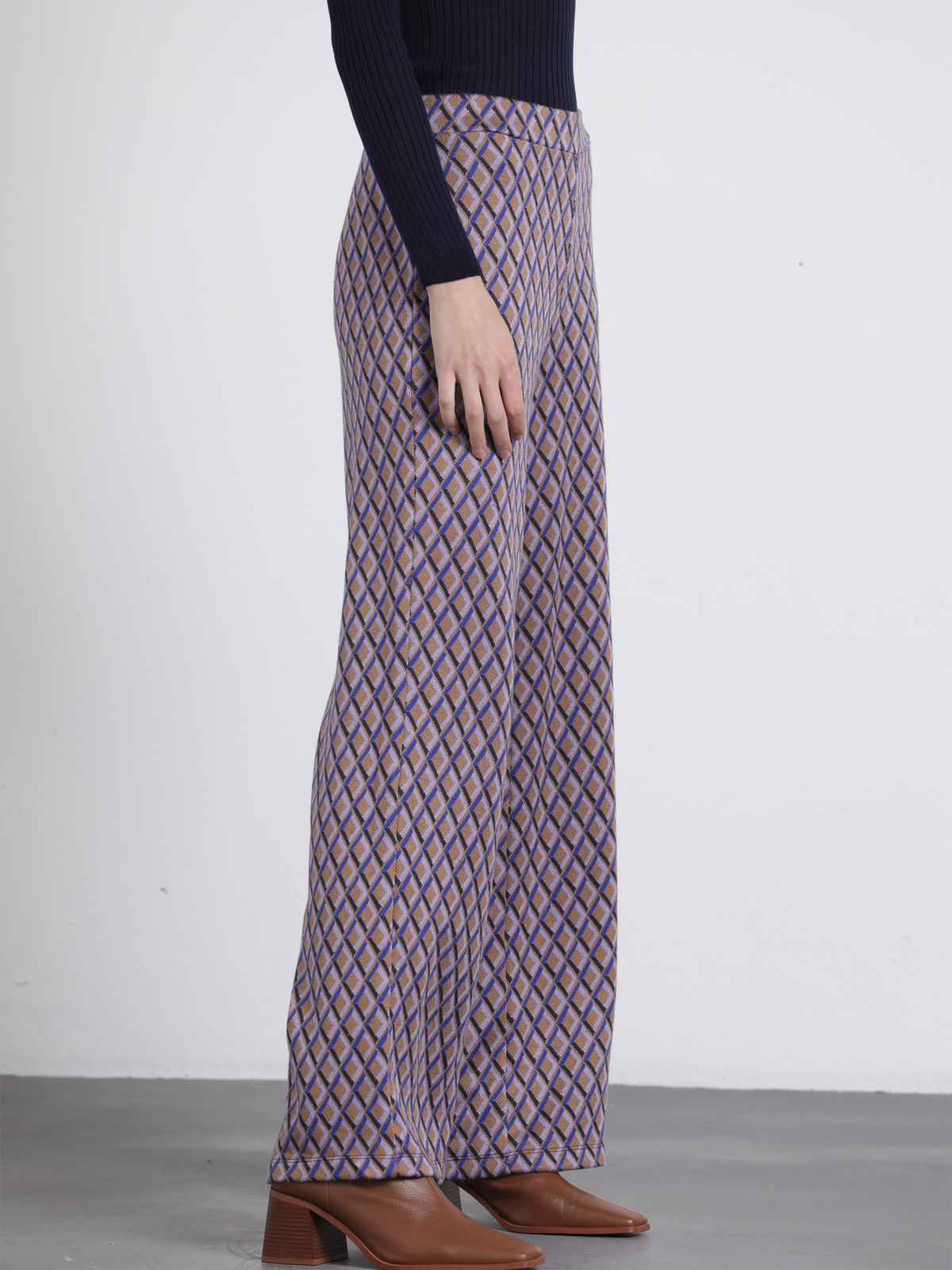 Calças Jacquard | GUIMANOS – vista 3
