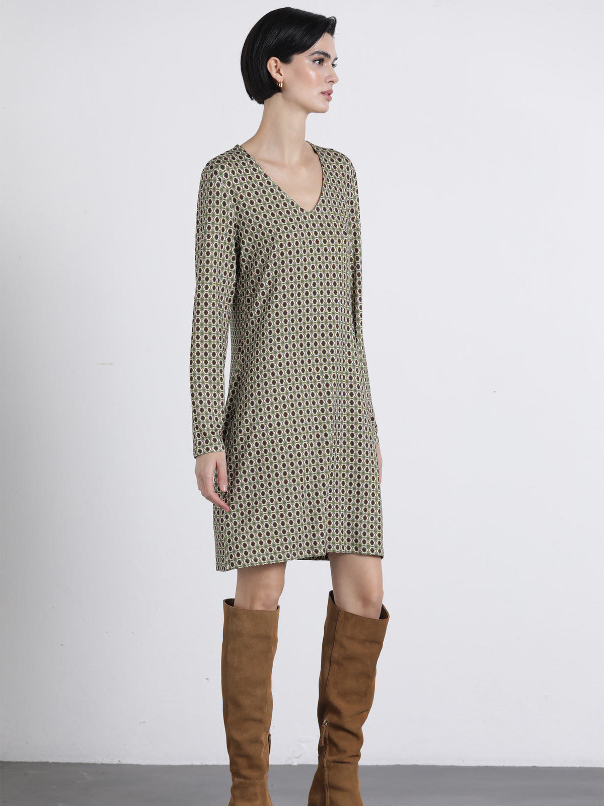 Vestido Curto Estampado | GUIMANOS – vista 2