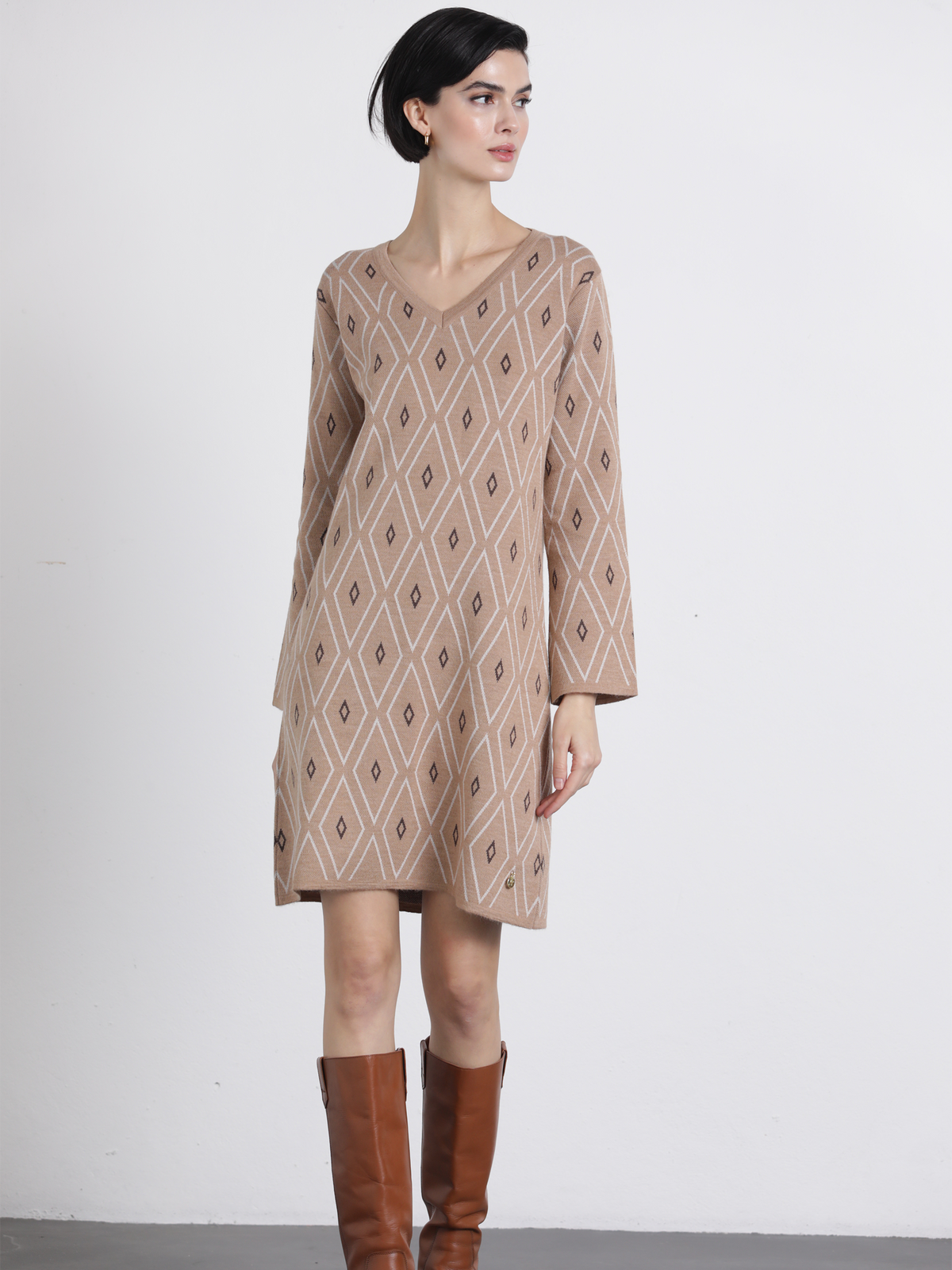 Vestido Jacquard