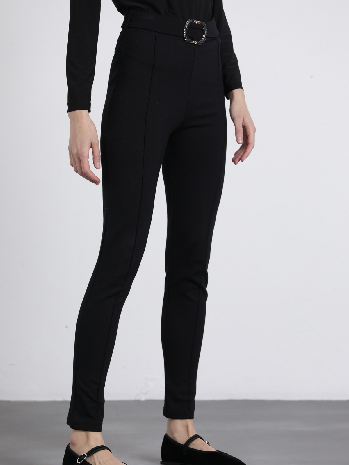 Leggings Cinto Fivela