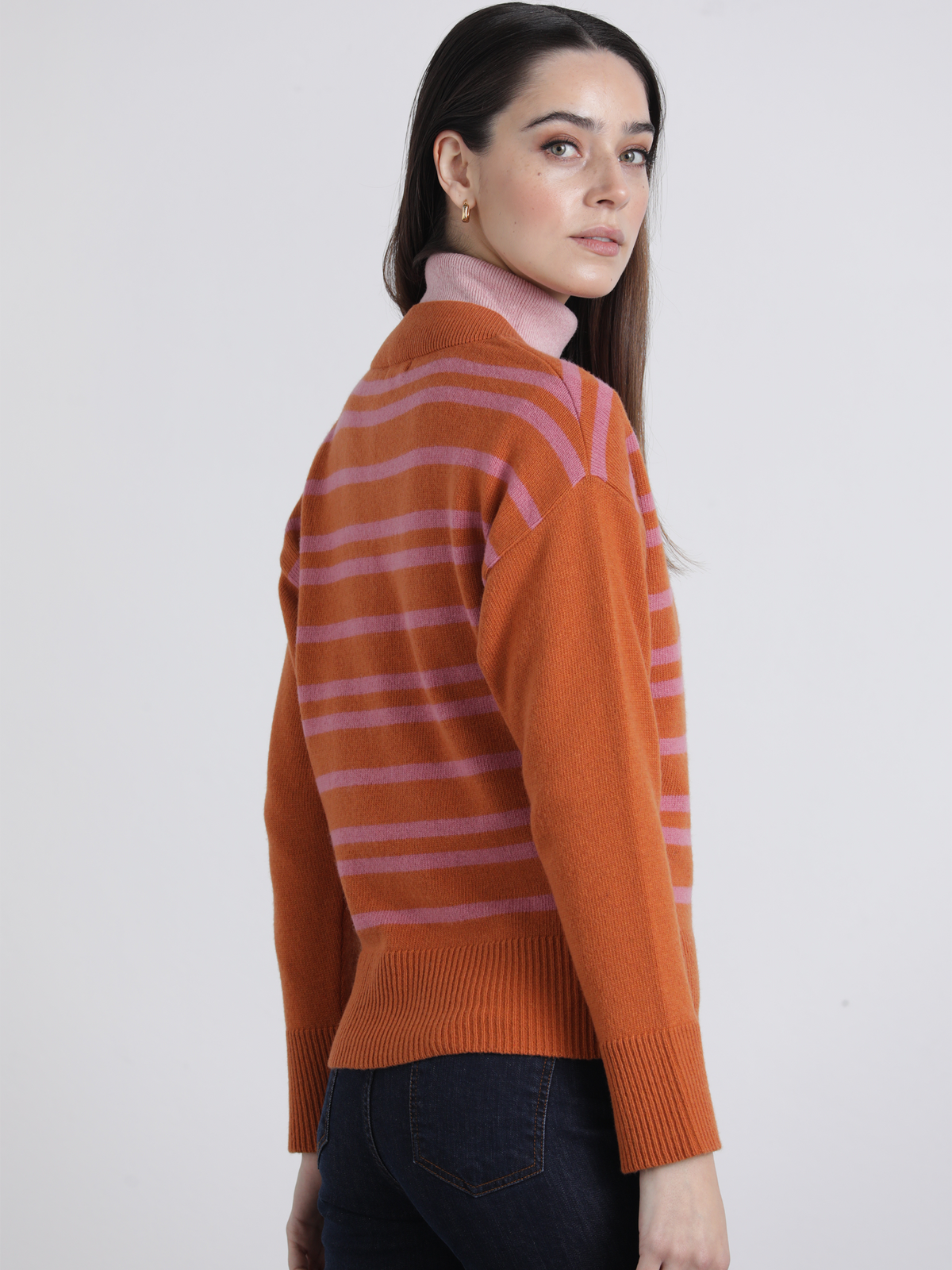 Camisola Bico Riscas | GUIMANOS – vista 2