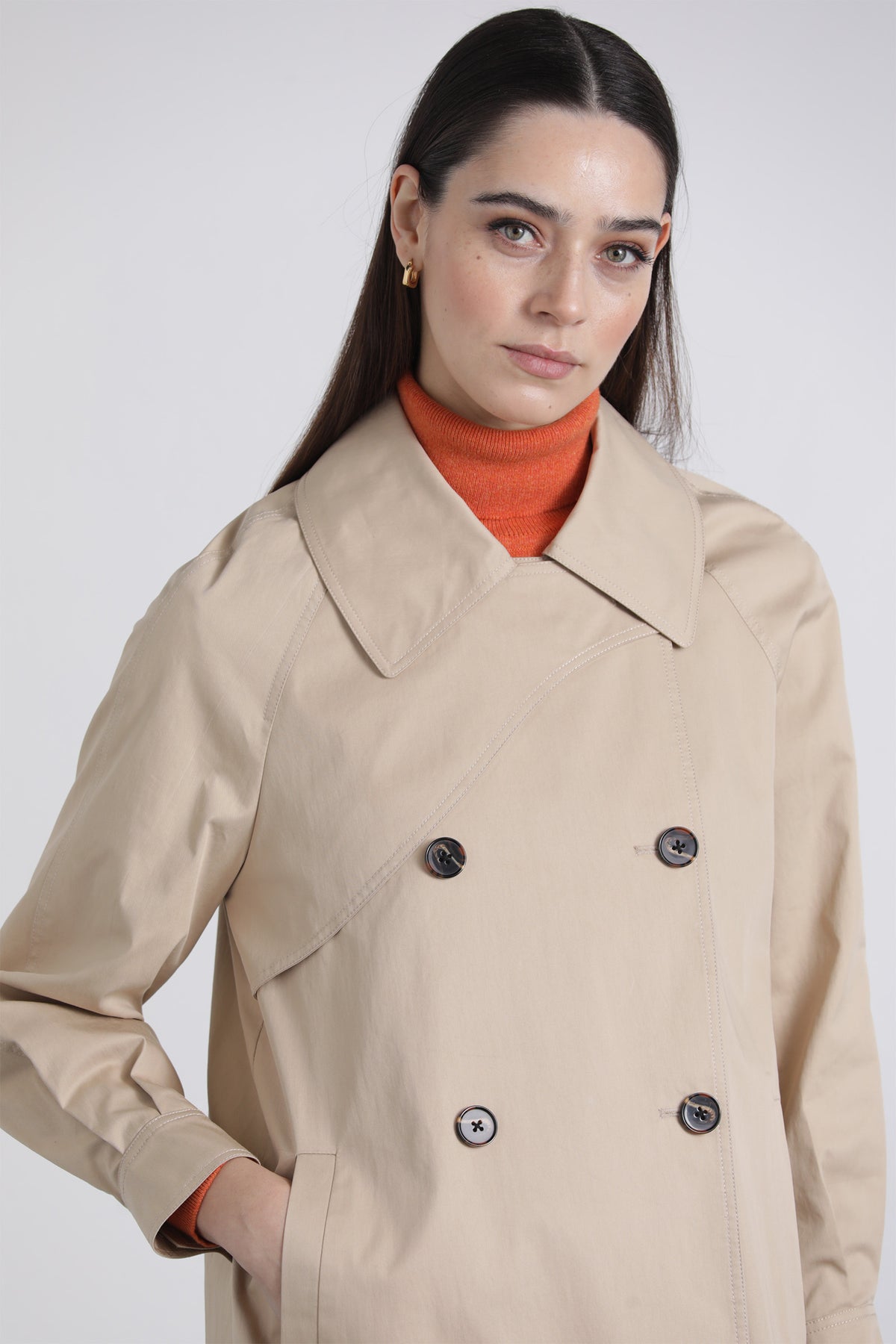 Gabardine Curta | GUIMANOS – vista 2