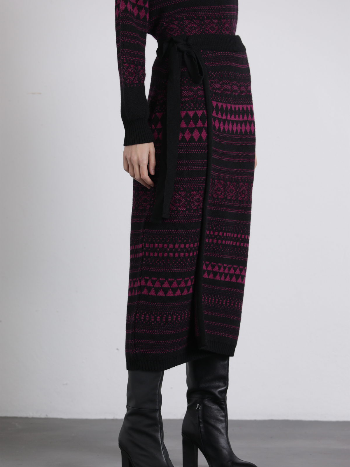 Saia Trespasse Jacquard | GUIMANOS – vista 2