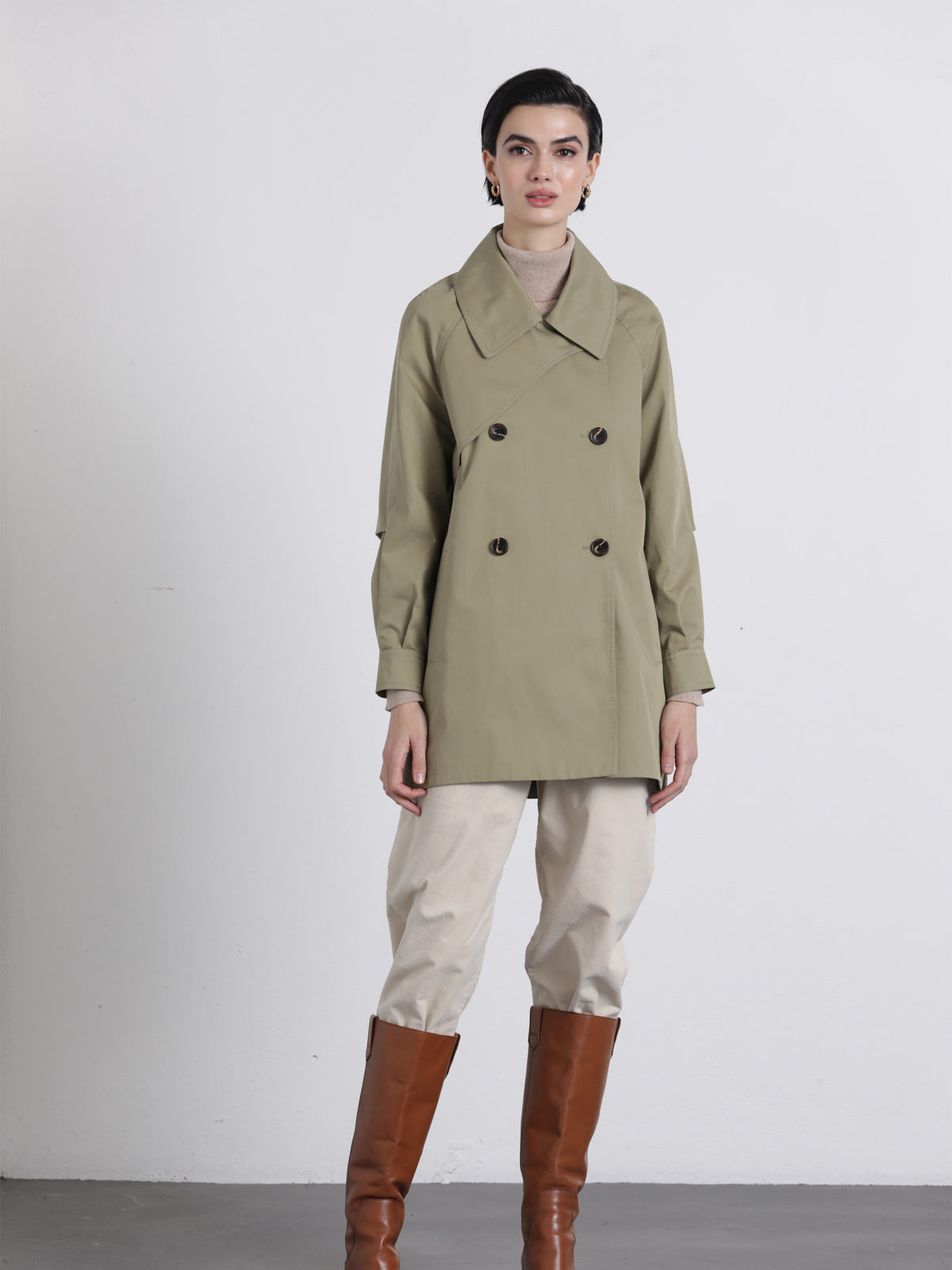 Gabardine Curta | GUIMANOS – vista 9