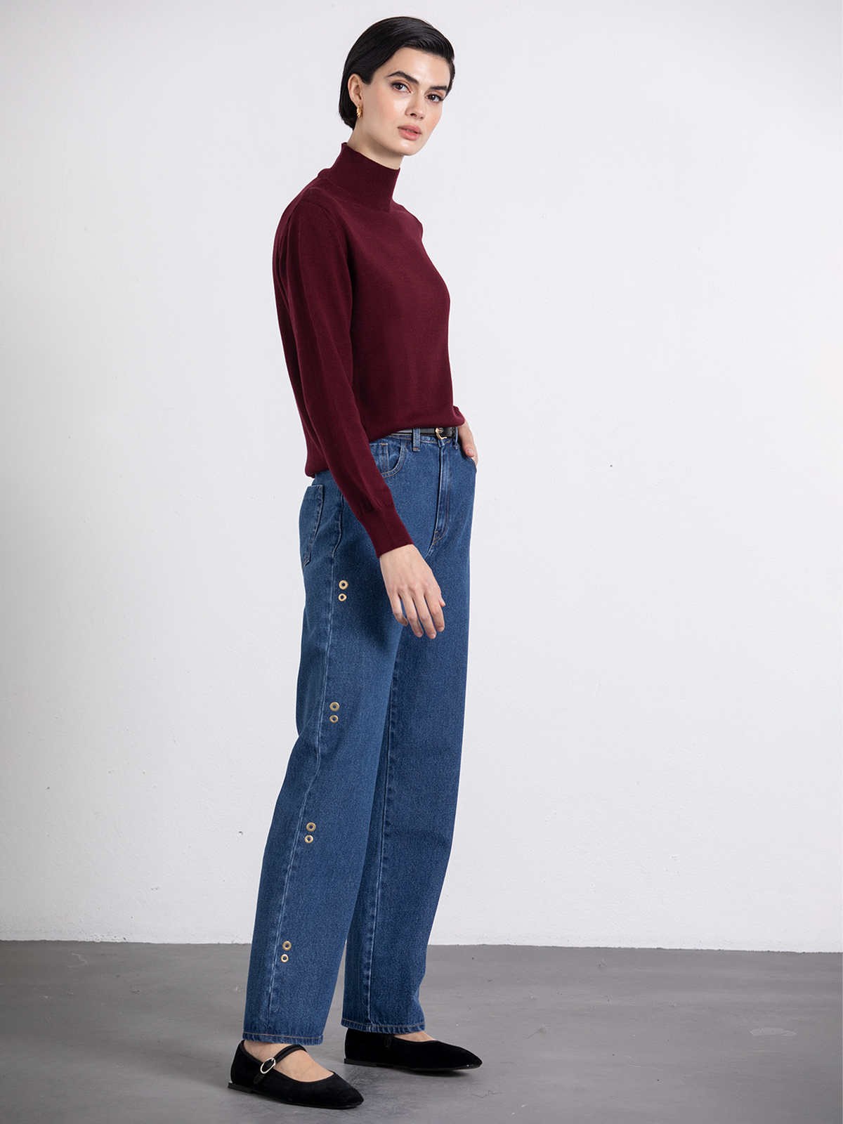 Camisola Gola Alta | GUIMANOS – vista 15