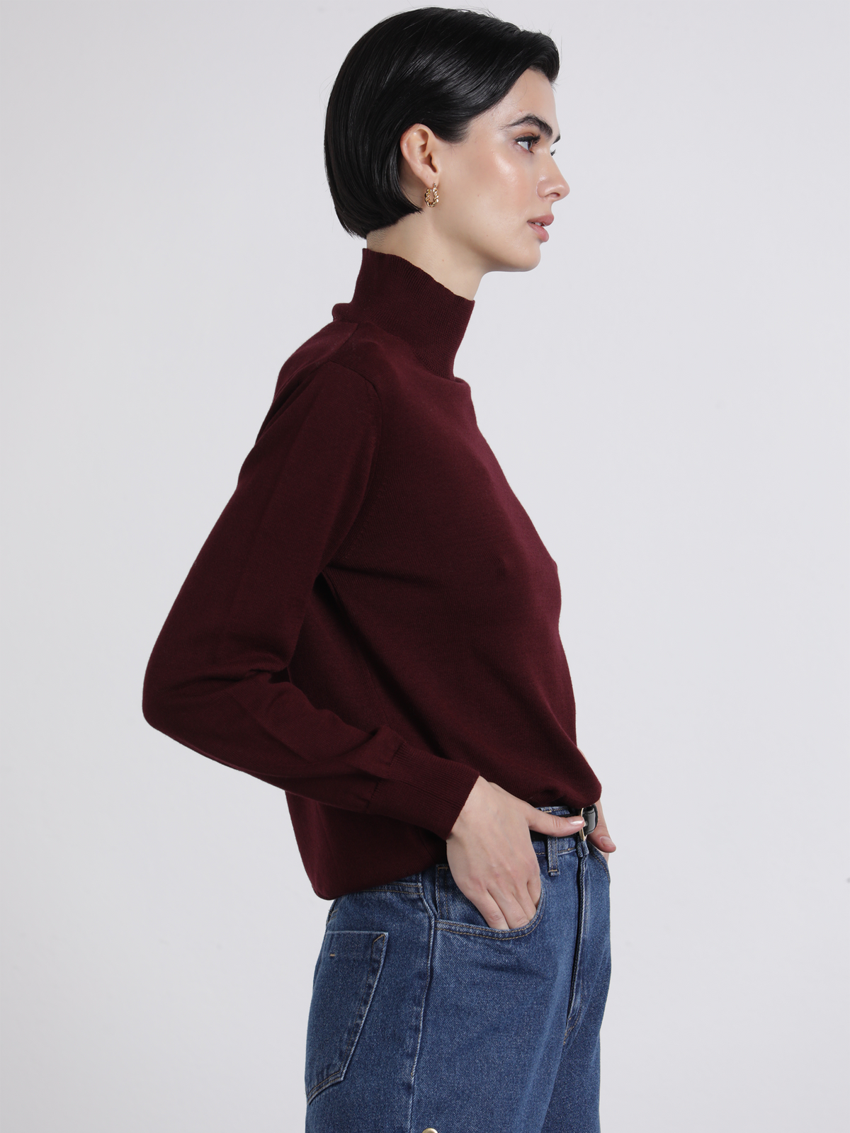 Camisola Gola Alta | GUIMANOS – vista 19