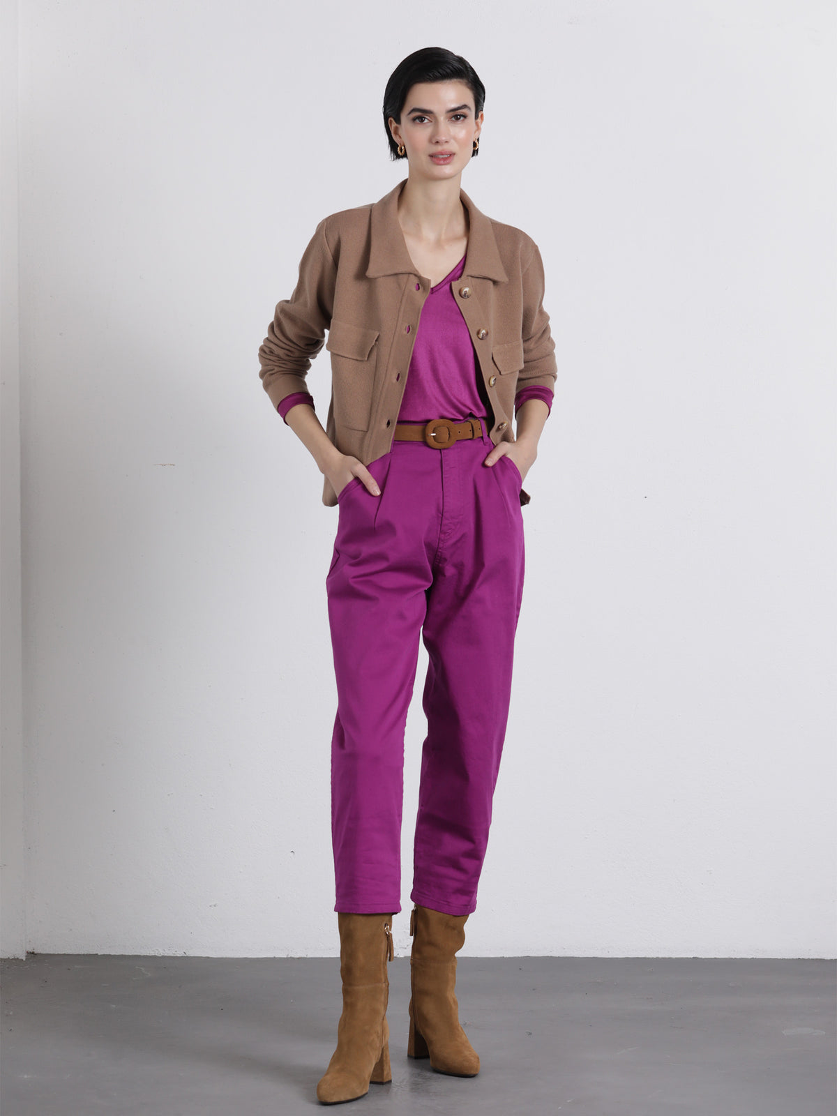 Calça Sarja Pinças | GUIMANOS
