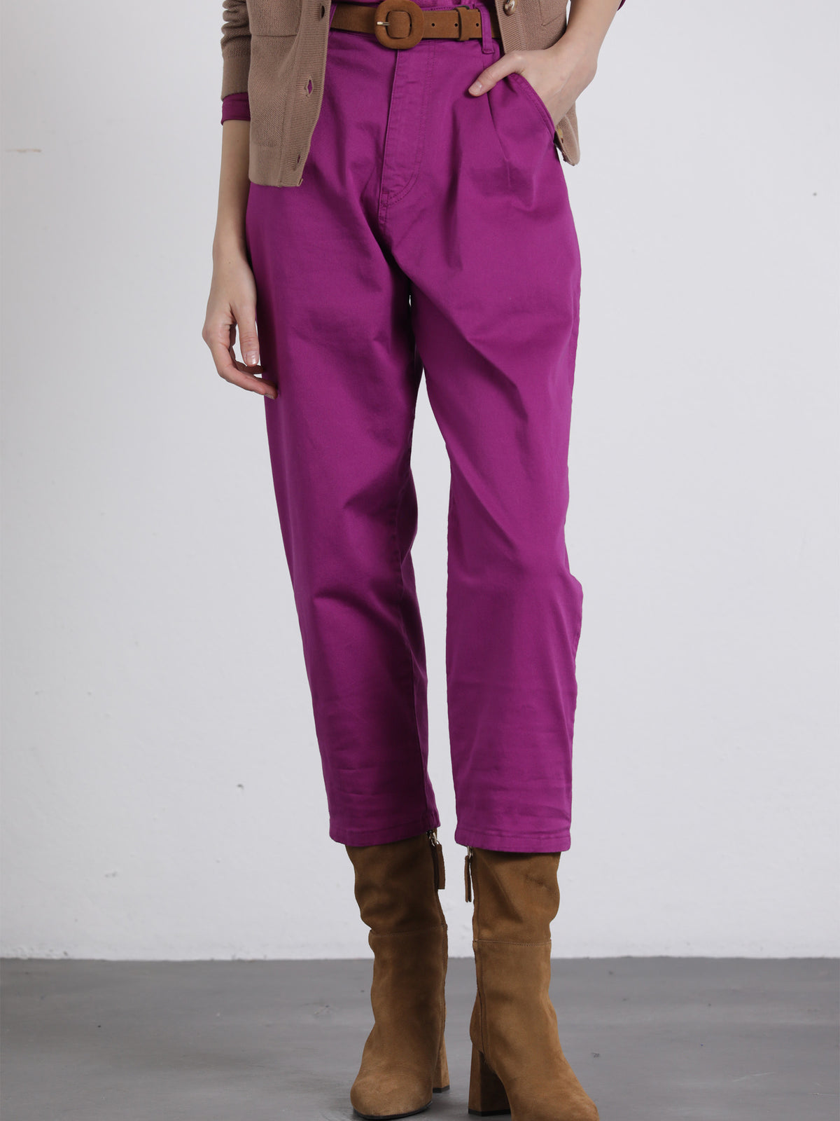 Calça Sarja Pinças | GUIMANOS – vista 2