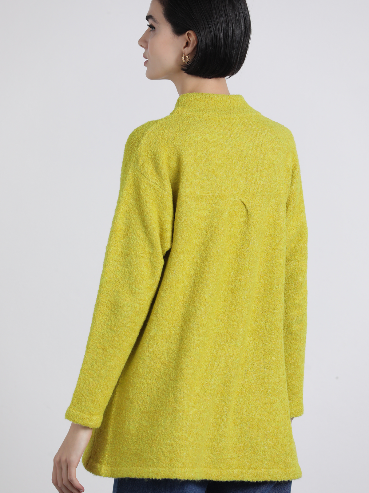 Camisola Larga Com Prega Costas | GUIMANOS – vista 3