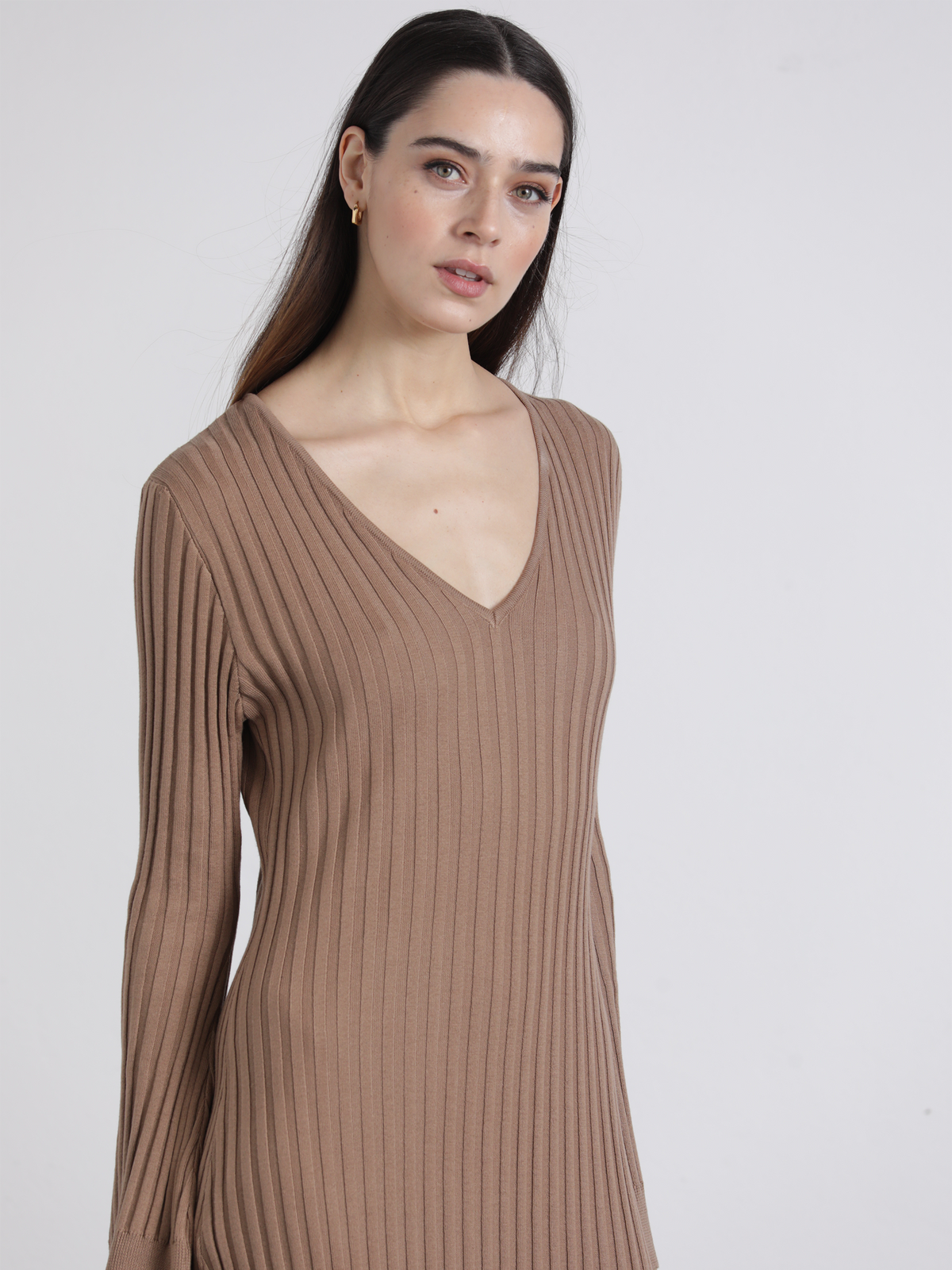 Vestido Canelado | GUIMANOS – vista 3
