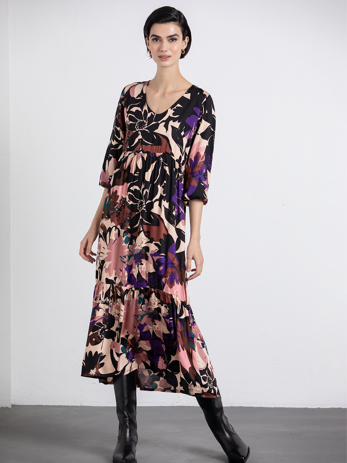 Vestido Midi Estampado | GUIMANOS – vista 5