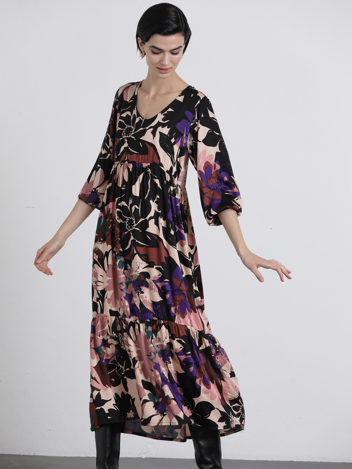 Vestido Midi Estampado | GUIMANOS – vista 9