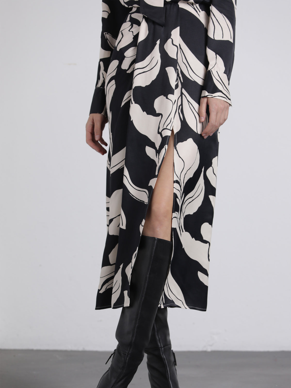 Saia Midi Estampada | GUIMANOS – vista 4