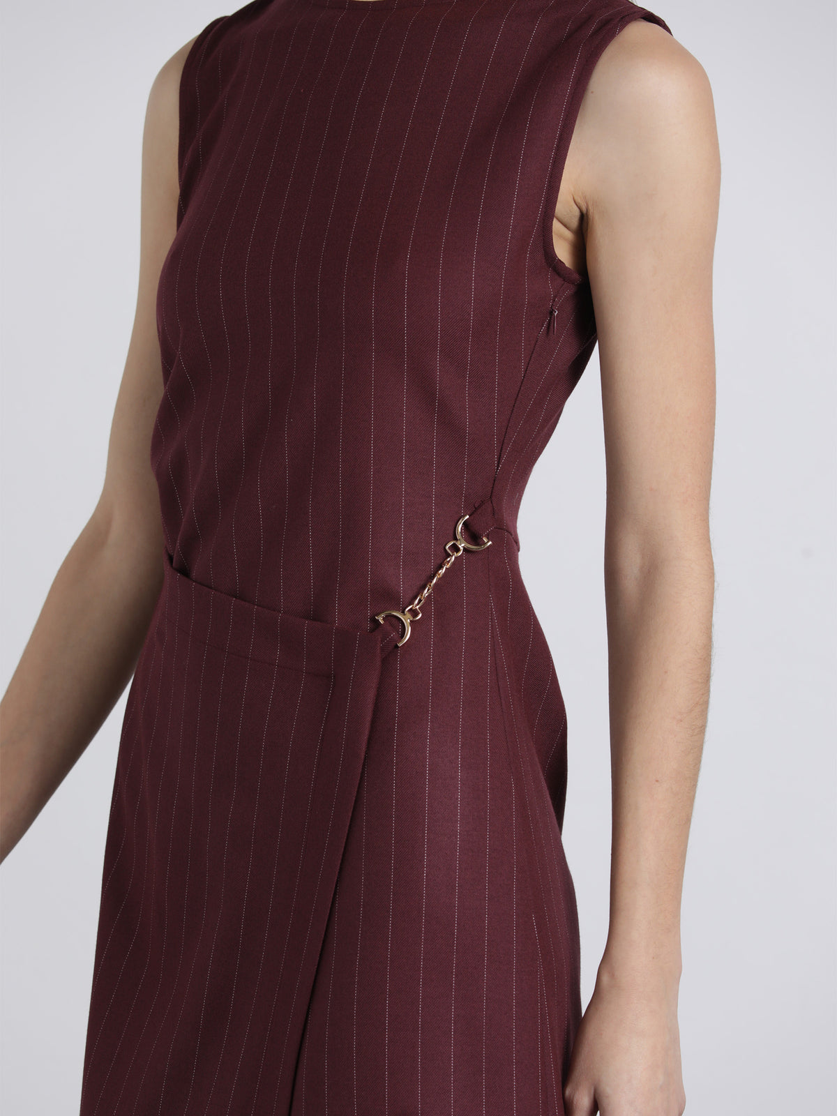 Vestido Riscas Corrente | GUIMANOS – vista 3