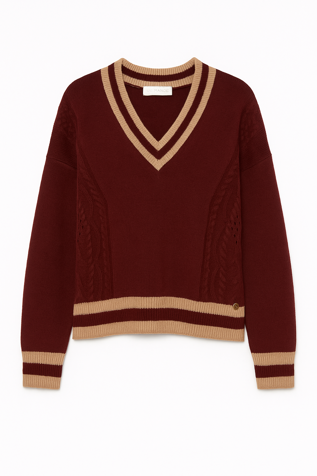 Camisola com Decote em V