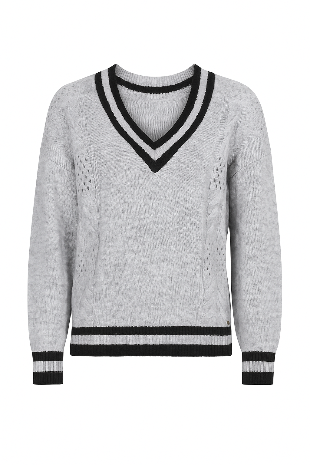 Camisola com Decote em V