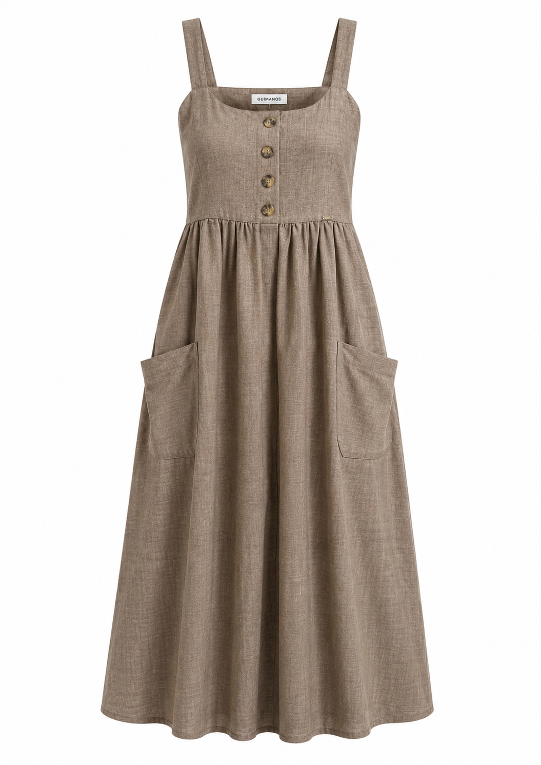 Long Linen Dress 