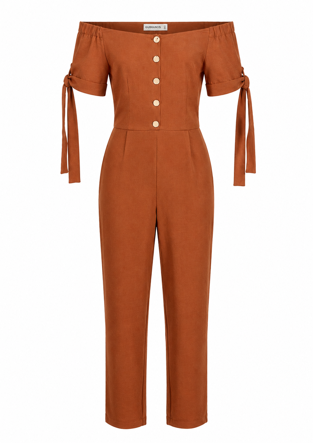Golden Button Jumpsuit