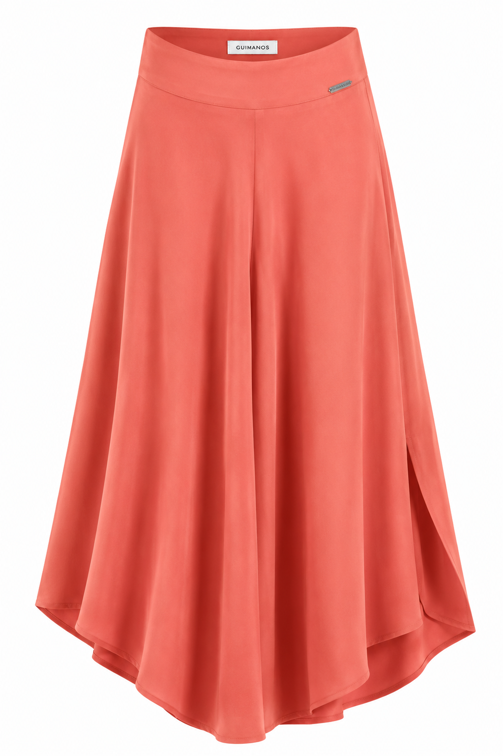 Calça Midi Larga