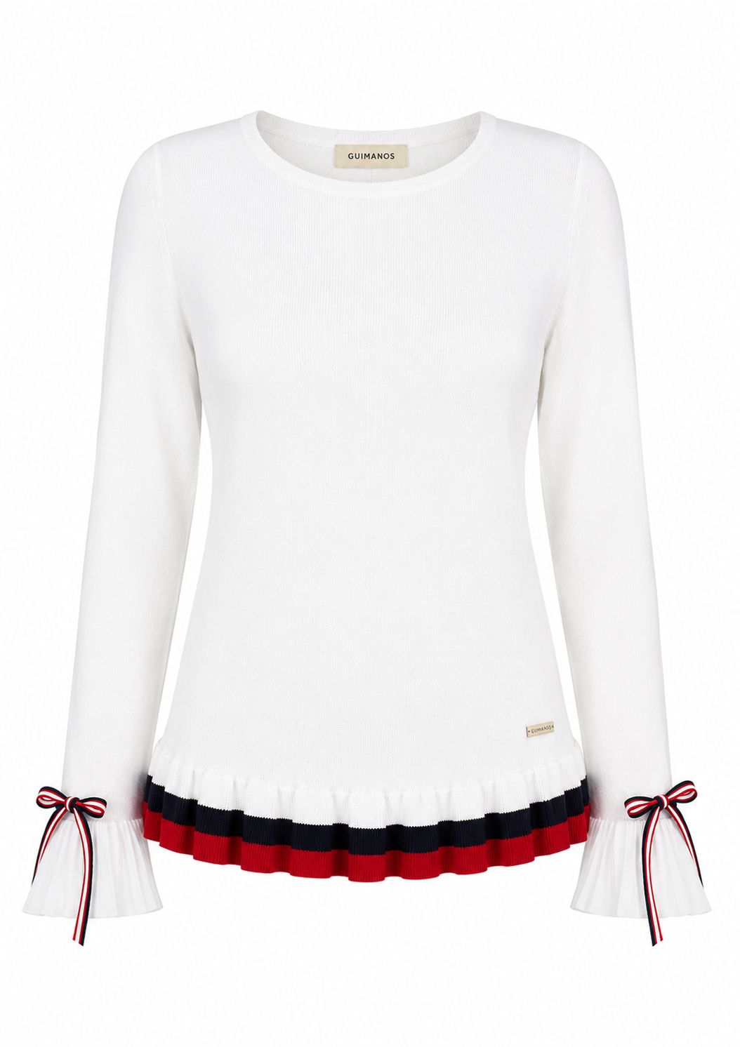 Frilled Striped Sweater 1987
