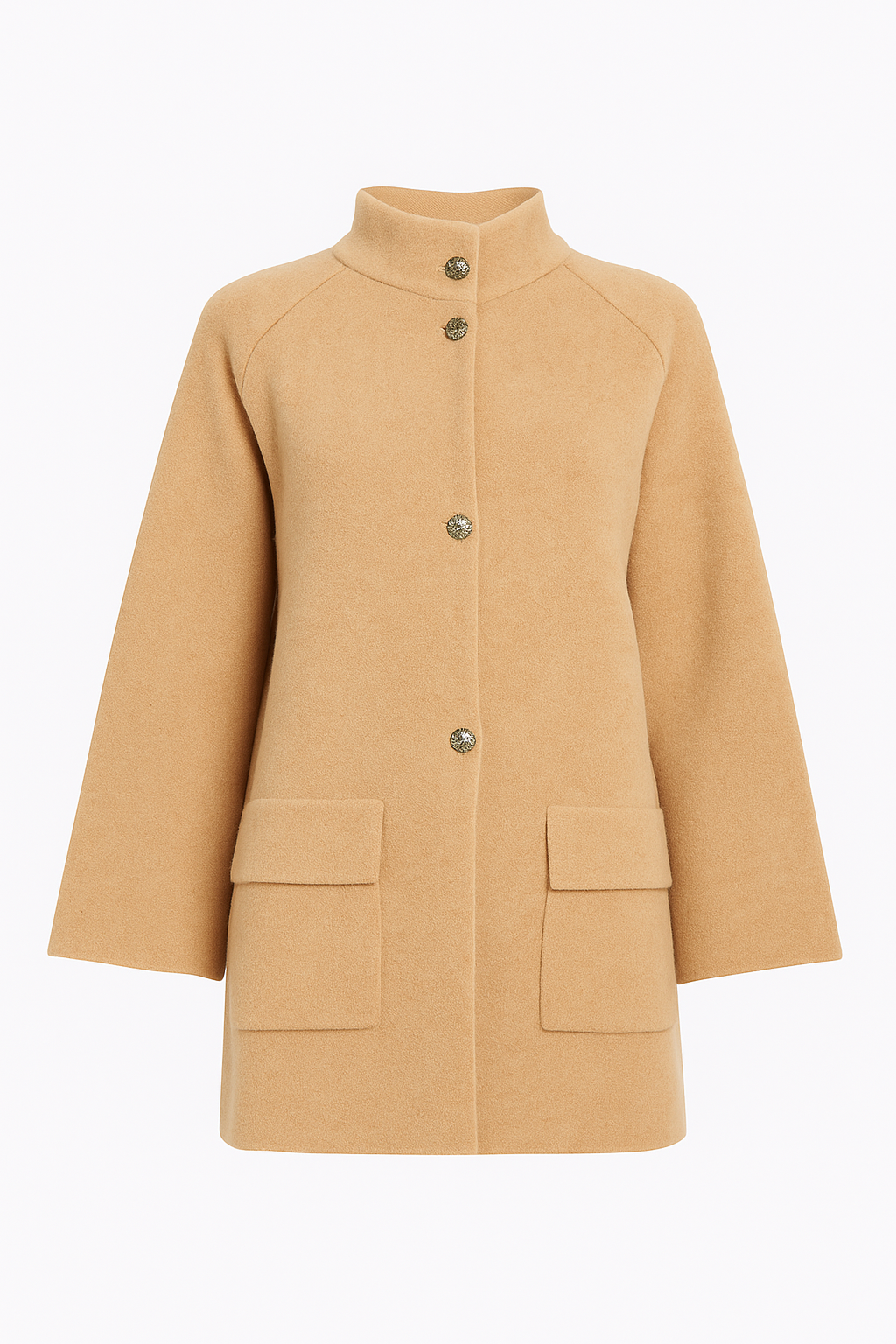 Structured Beige Coat