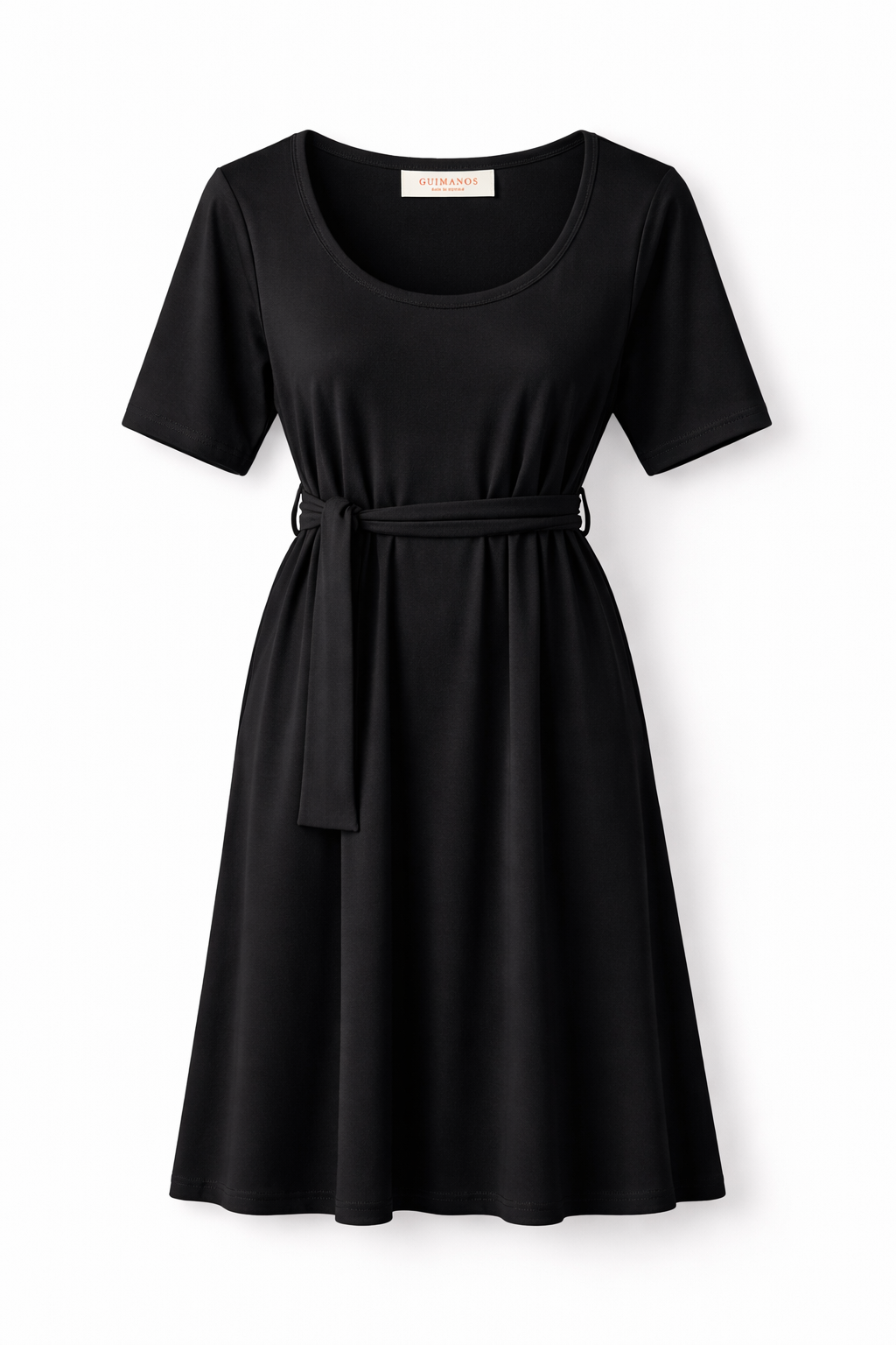 Vestido Midi com Decote Duplo | GUIMANOS – vista 6