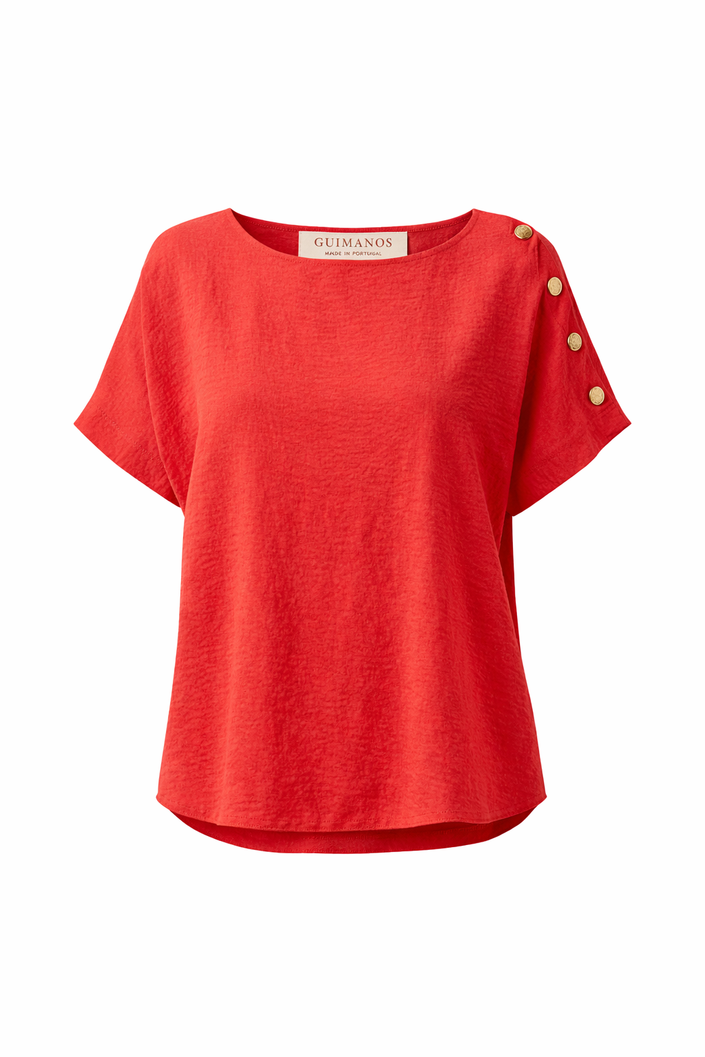 Short-sleeved blouse