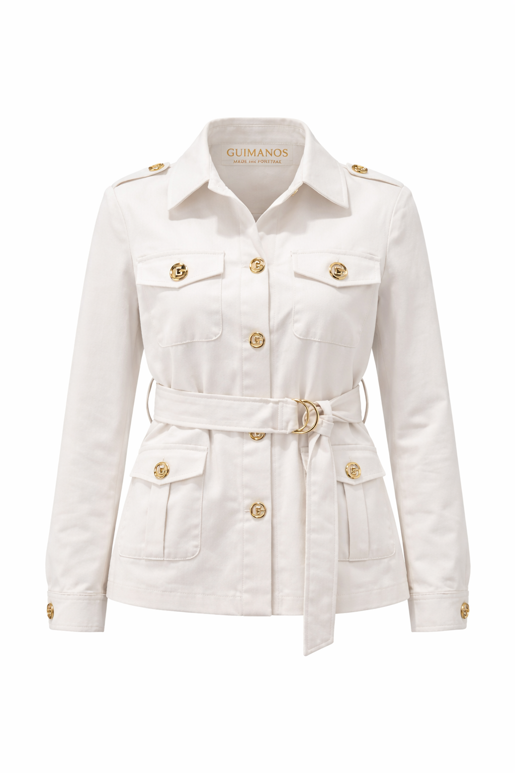 Casaco Safari Cintado