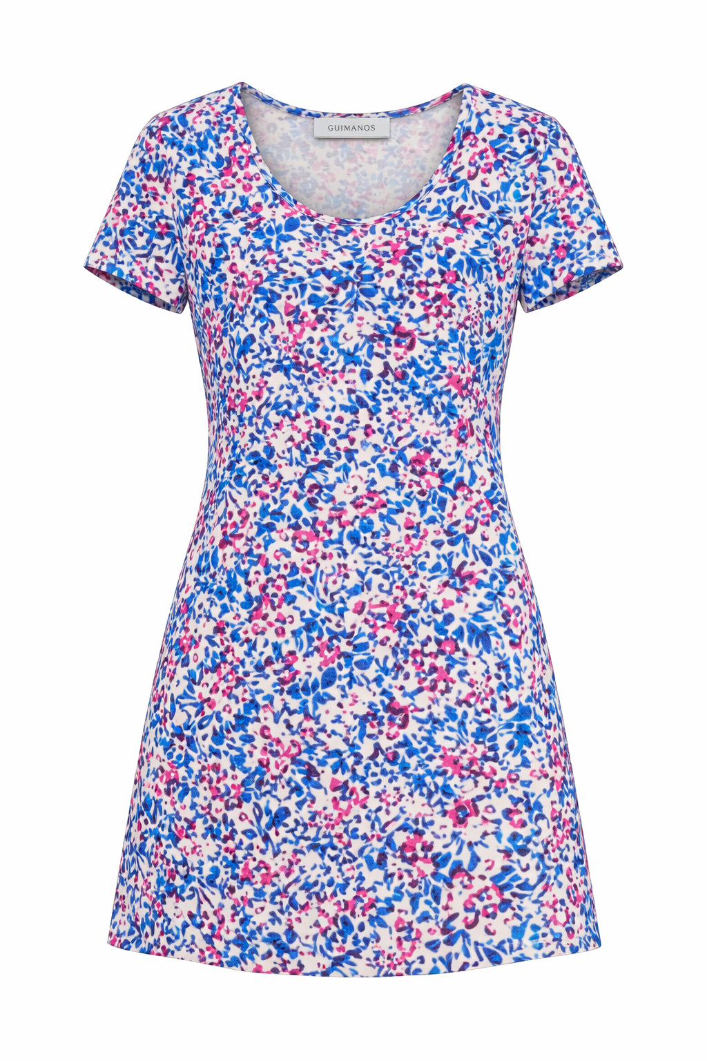 Vestido Malha Flores