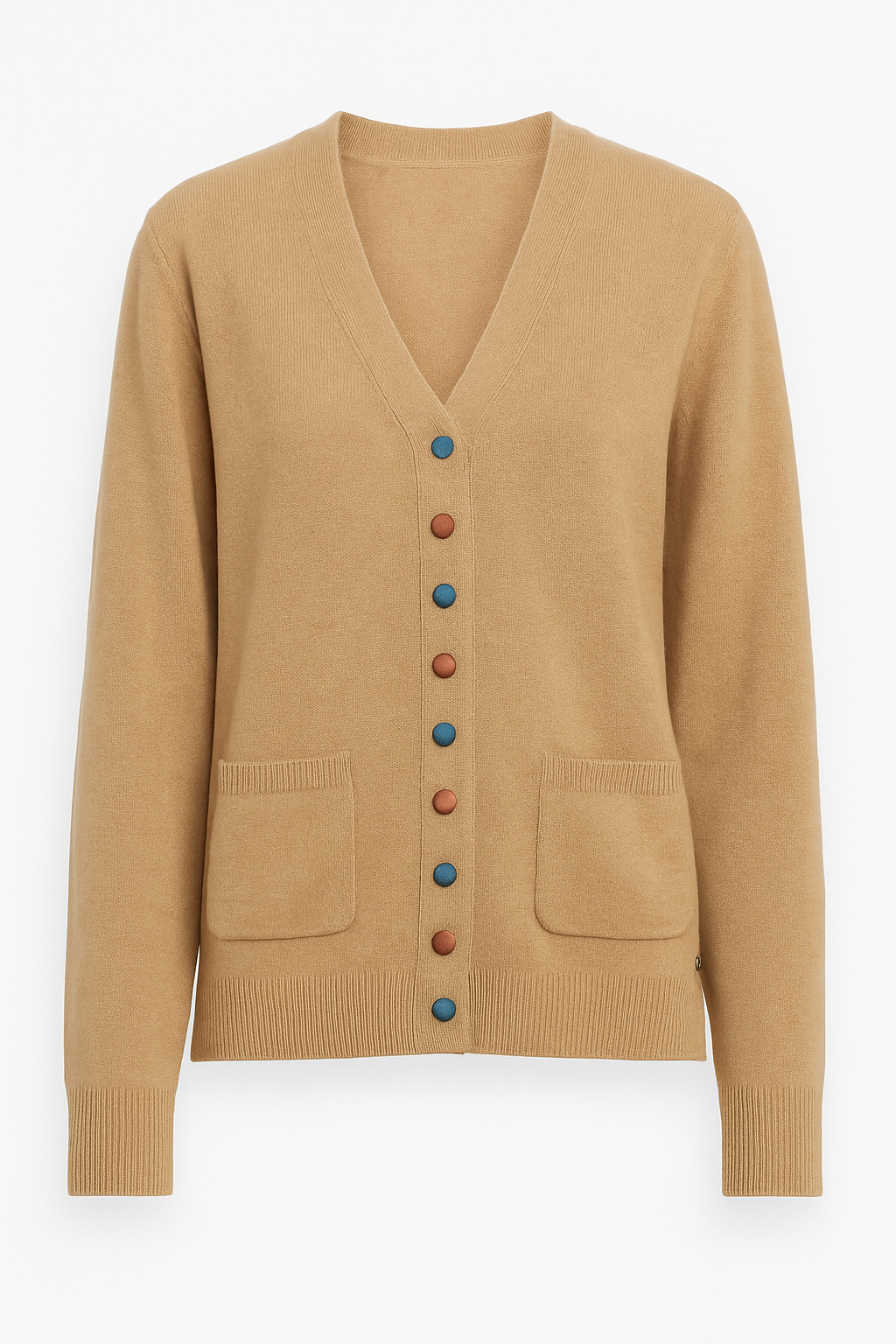 Cardigan Botões Multicolor