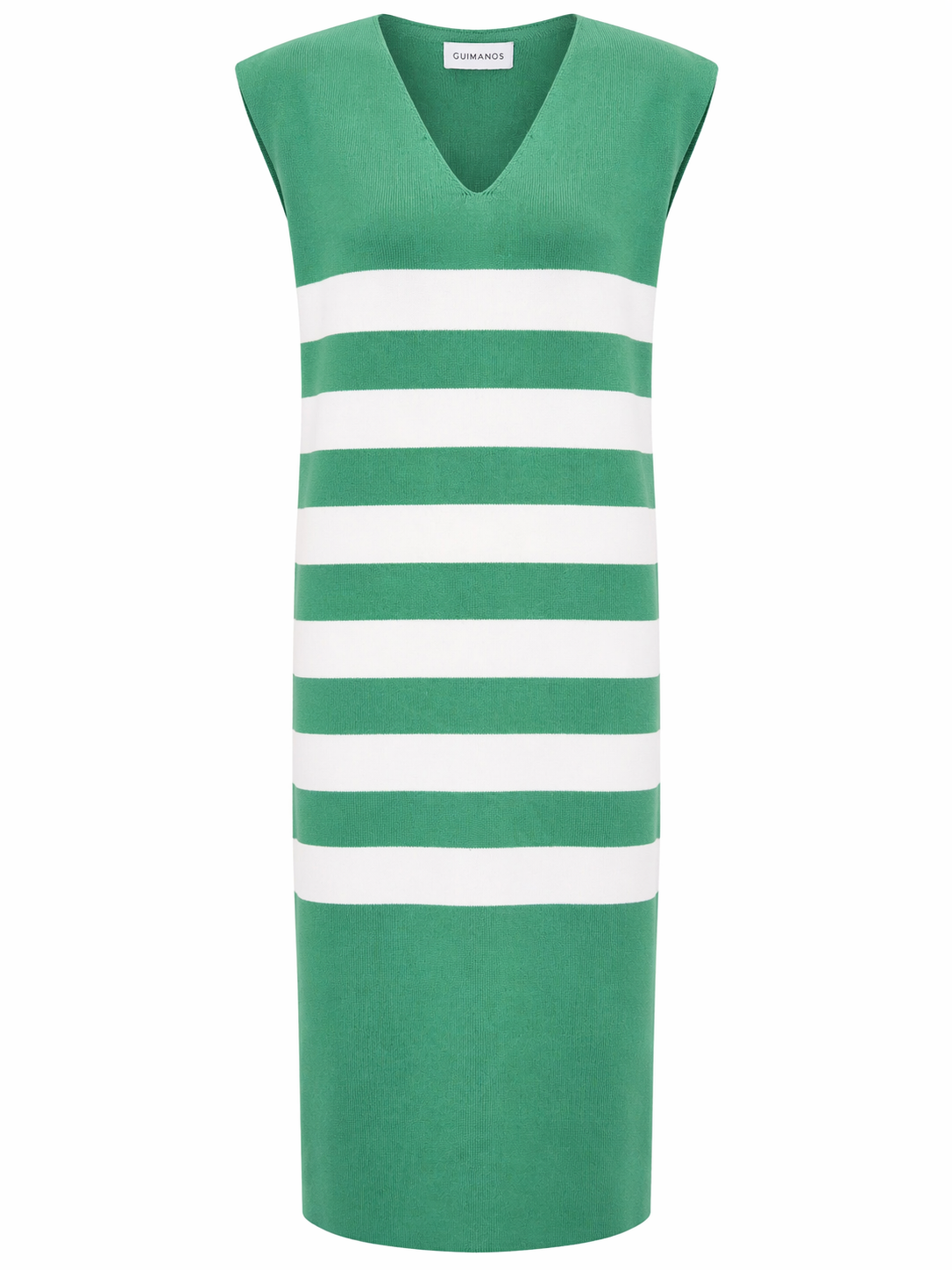 Vestido Riscas Algodão