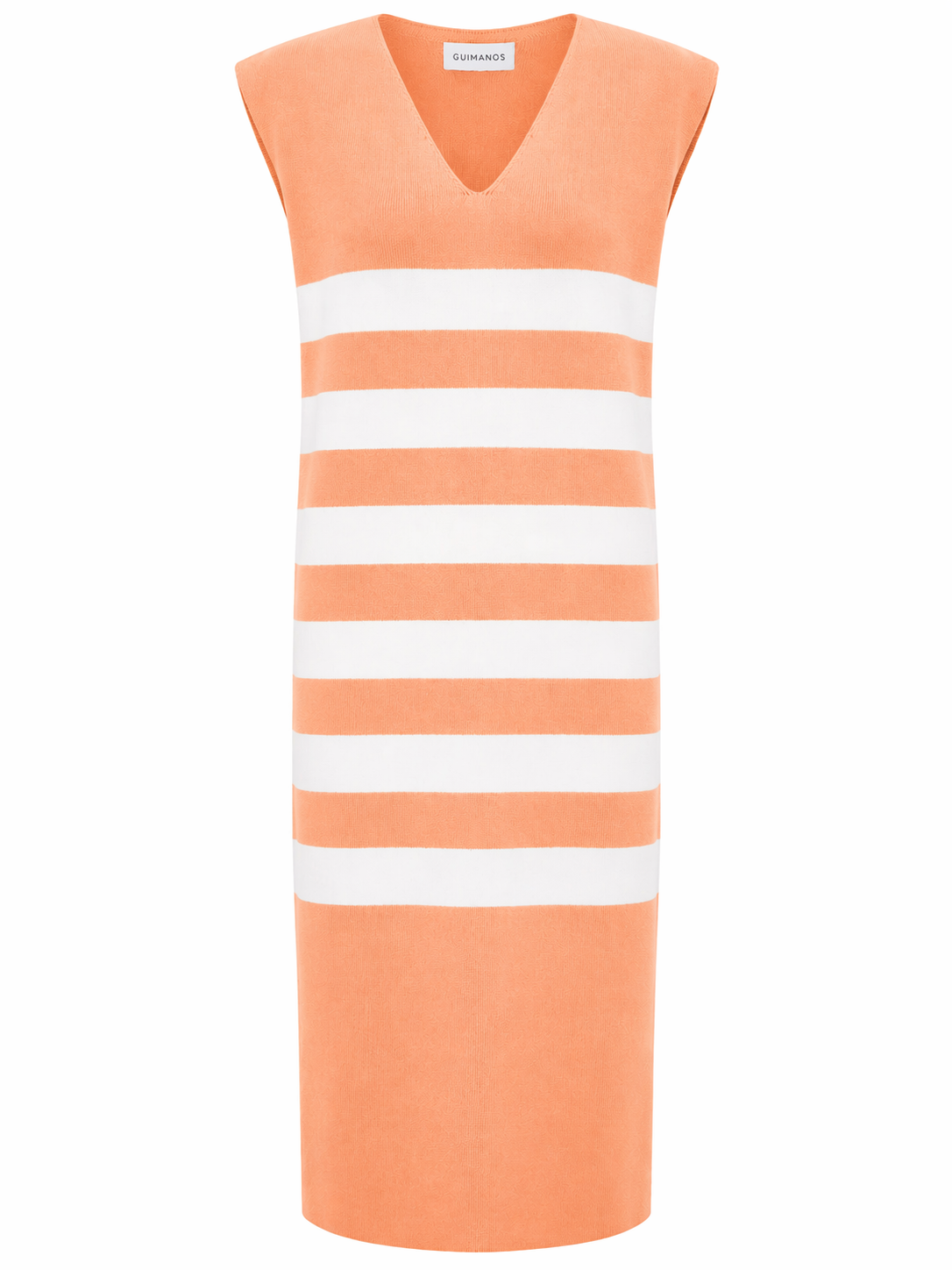 Vestido Riscas Algodão