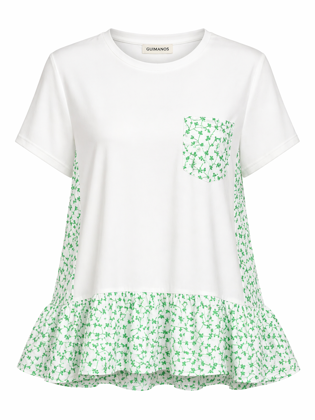 T-shirt Tecido Bordado