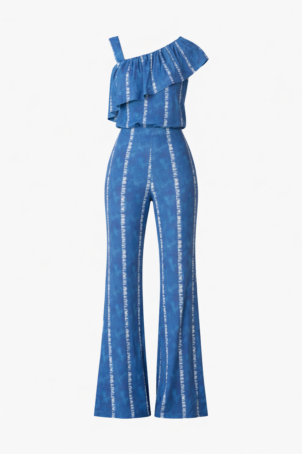 Pantalones teñidos anudados