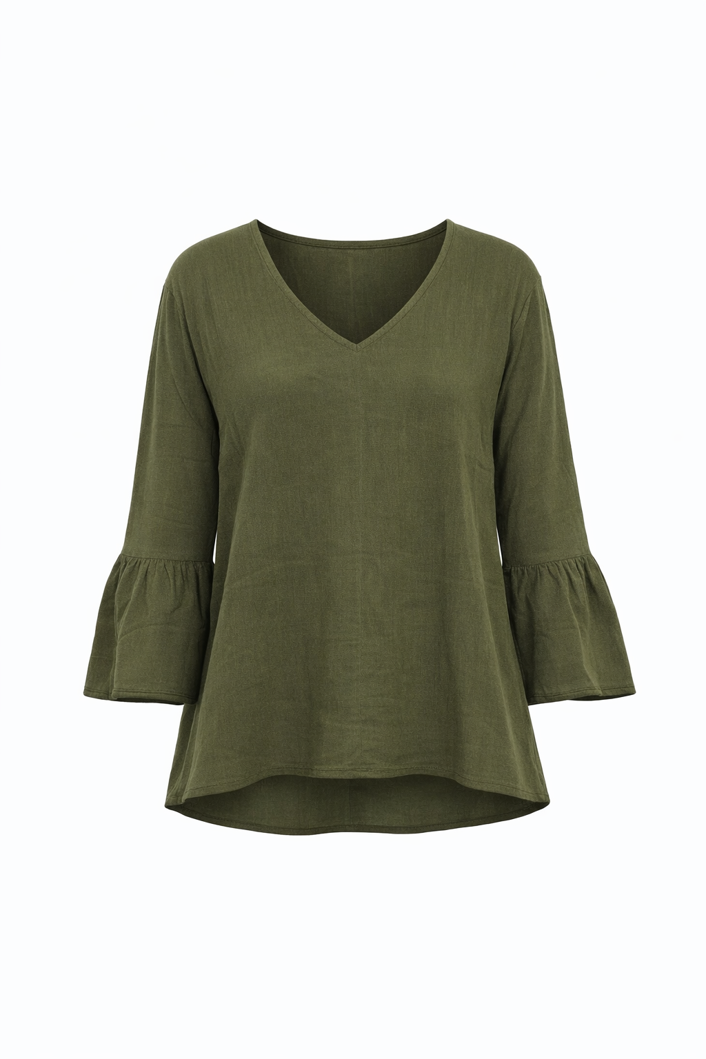 Ruffle Sleeve Sweater