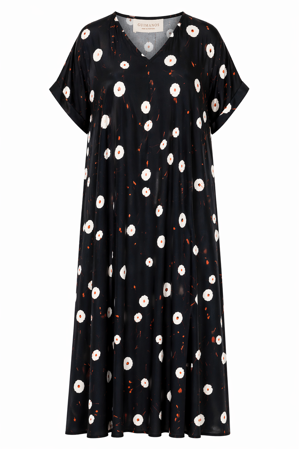 Vestido Comprido em Viscose