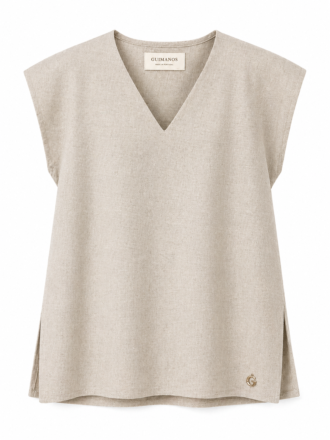Blusa Linho Caramelo