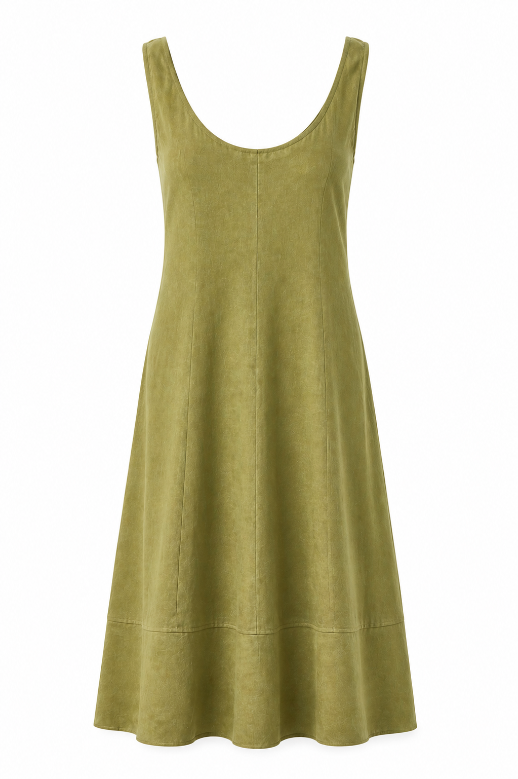 Vestido Midi Linho Natural