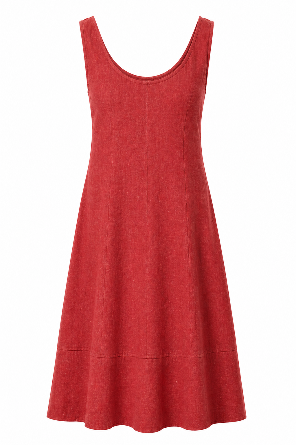 Vestido Midi Linho Natural