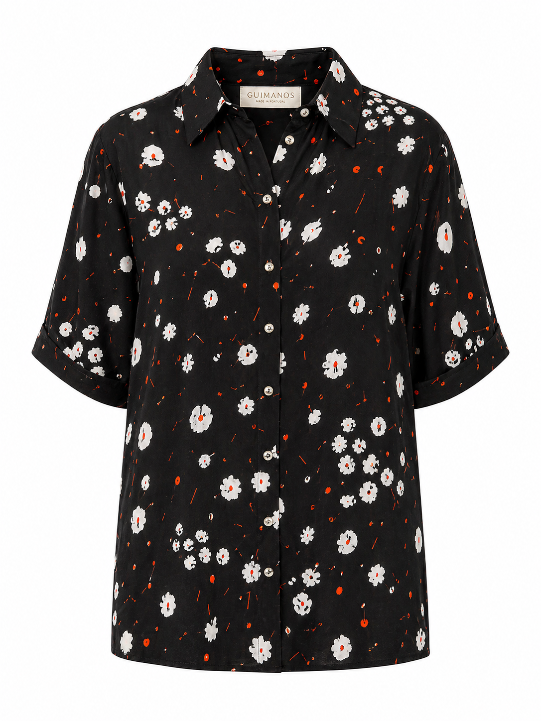 Blusa Fluida Estampado Orgânico
