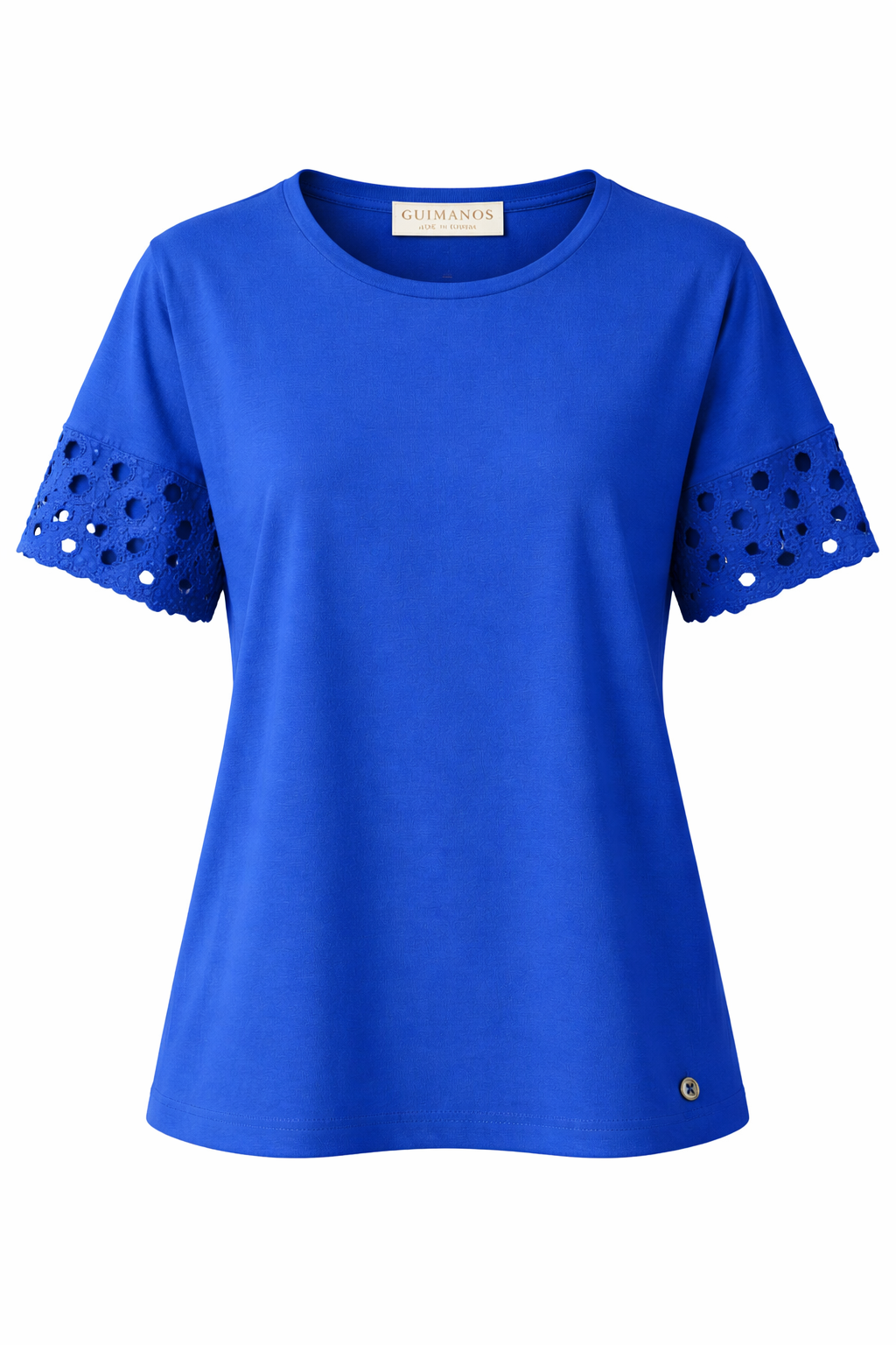 T-shirt Manga Bordada