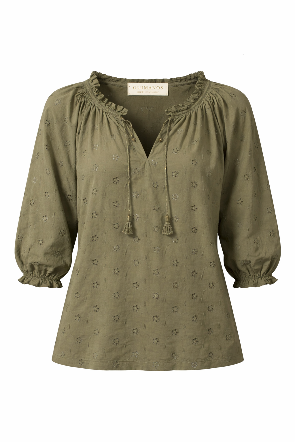 Blusa Bordado Inglés
