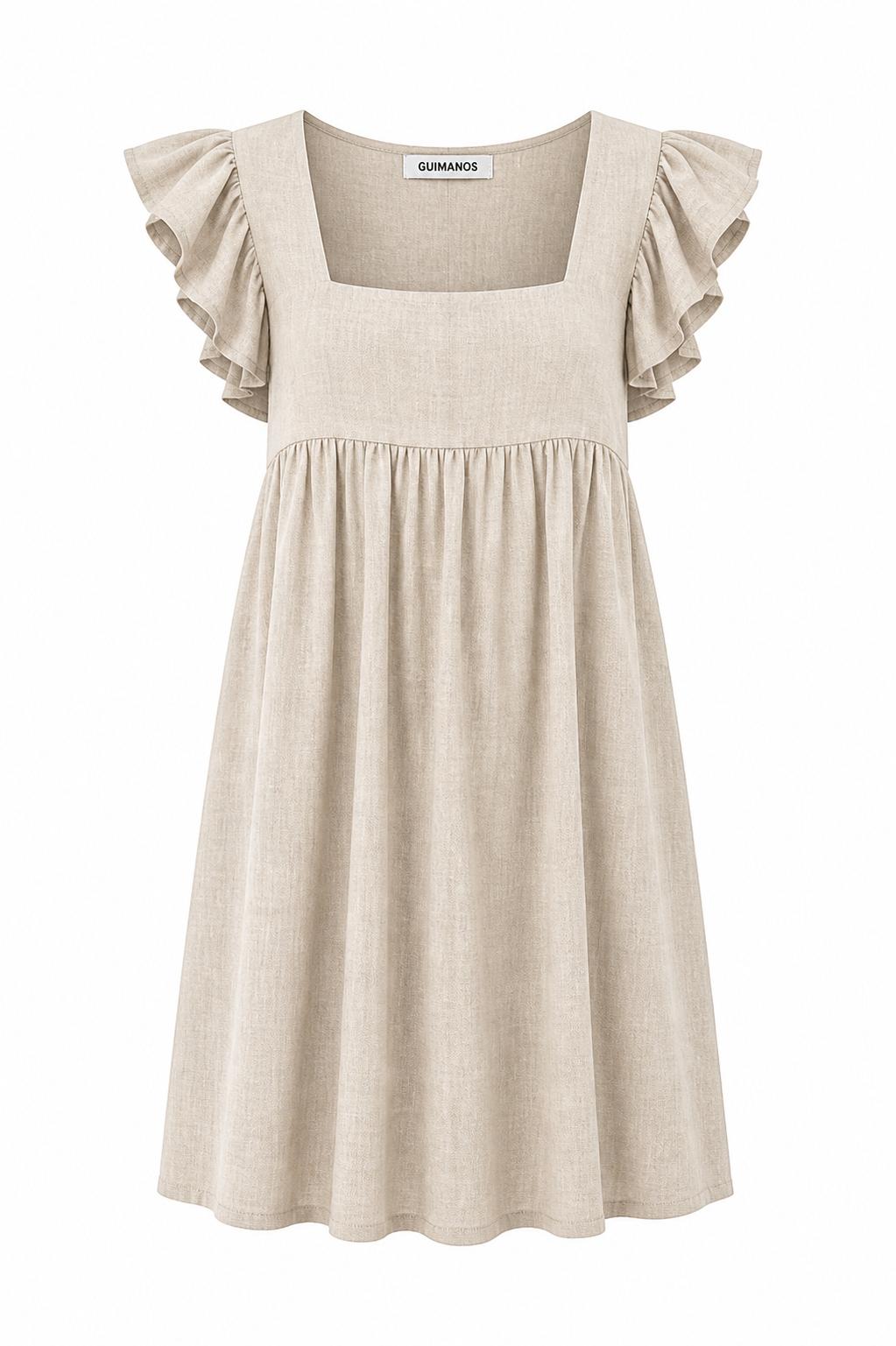 Vestido Linho Curto