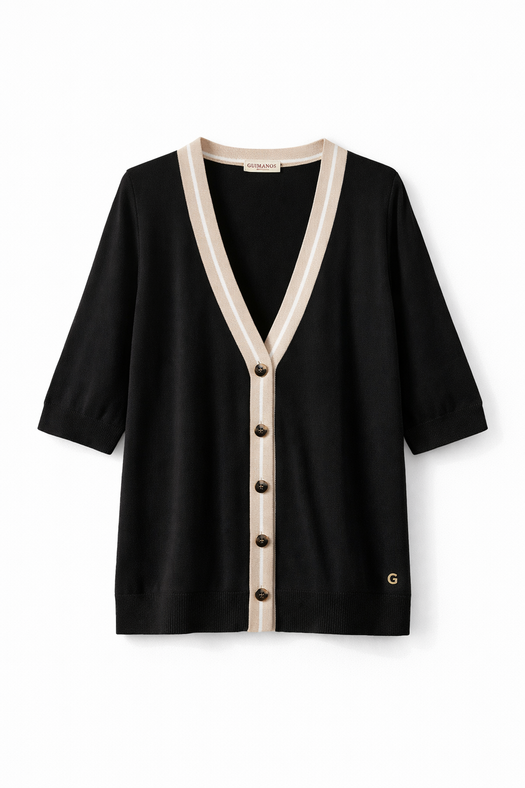 Camisola de Malha com Botões