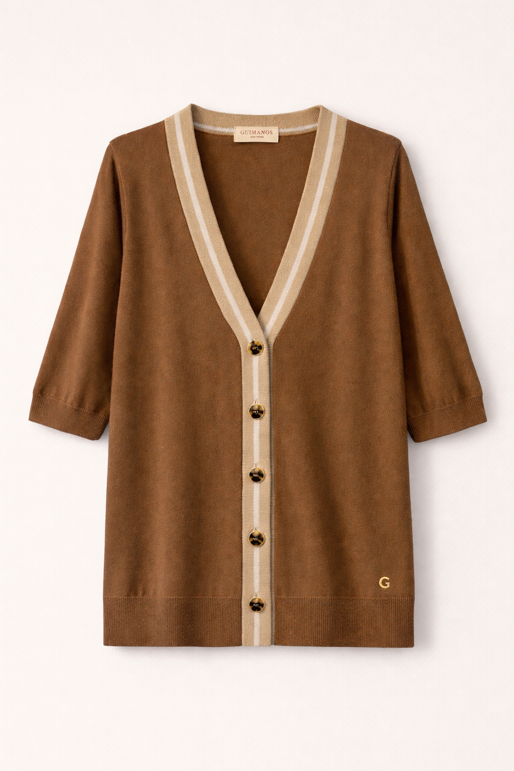 Camisola de Malha com Botões