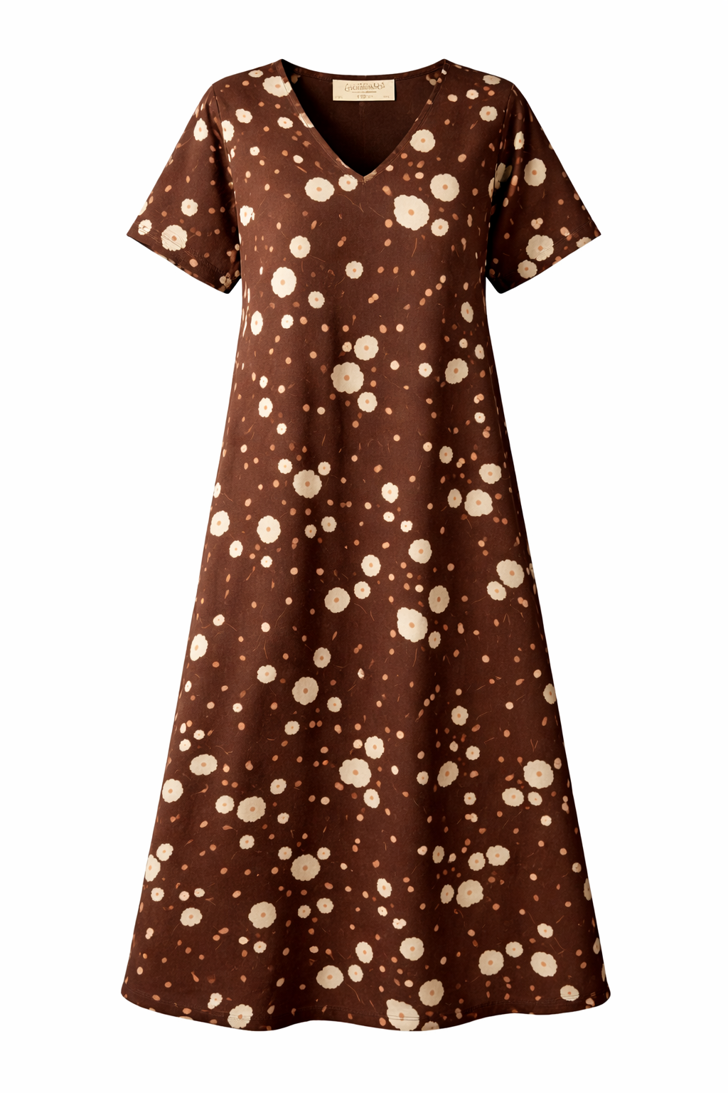 Vestido Comprido em Viscose | GUIMANOS – vista 5